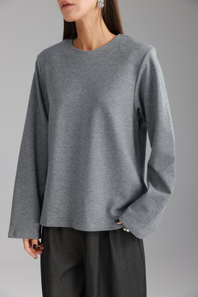 חולצת אופרי אפורה