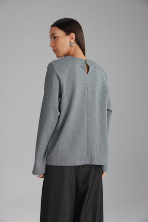 חולצת אופרי אפורה