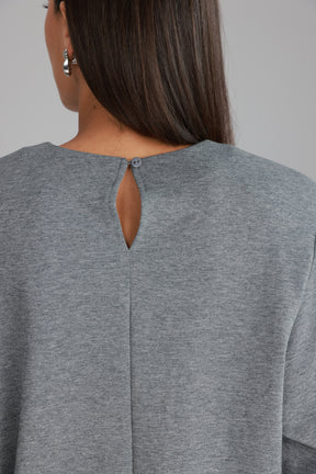 חולצת אופרי אפורה