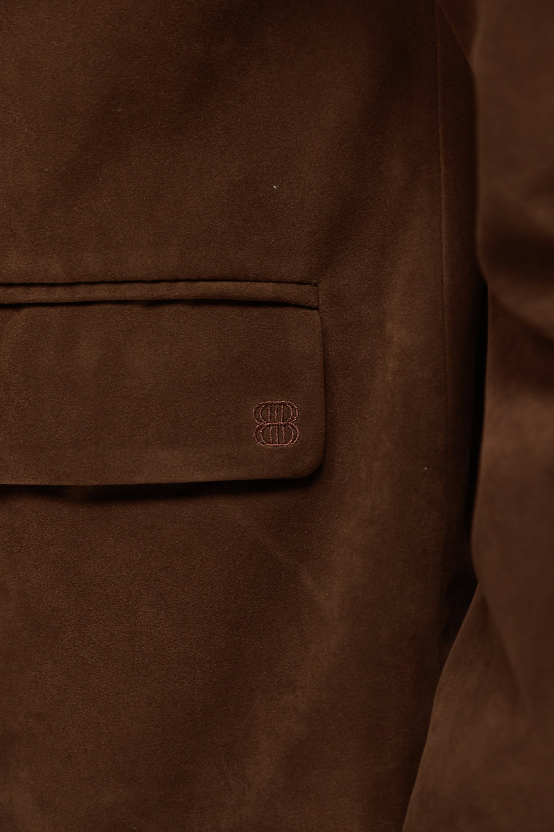 ג'קט מודי חום כהה