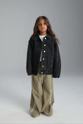 ג'קט ג'ינס מדיסון שחור