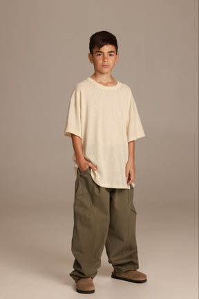 חולצת אלארי שמנת