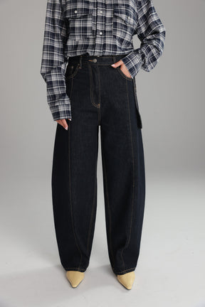 ג'ינס שרלוט כחול כהה