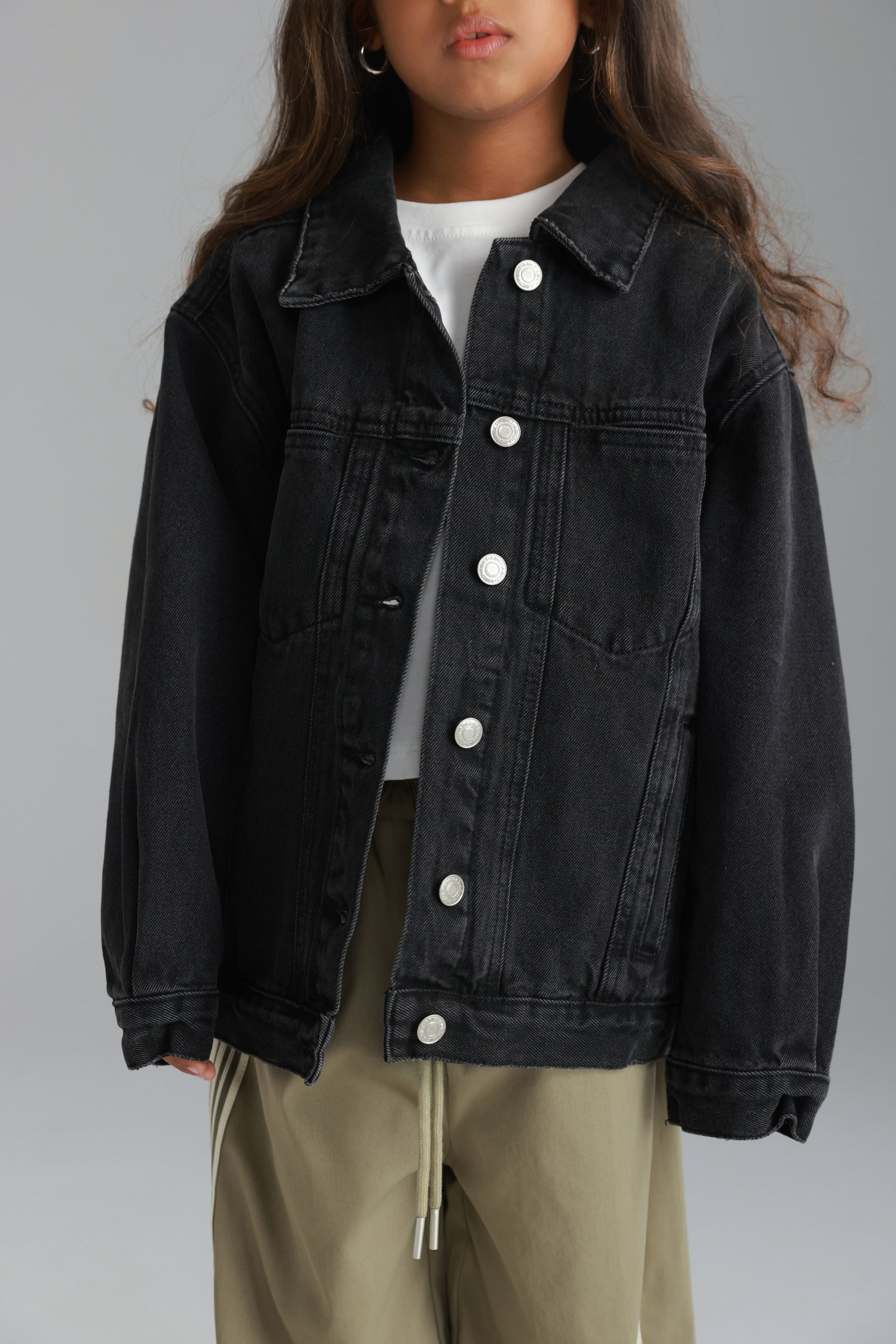 ג'קט ג'ינס מדיסון שחור