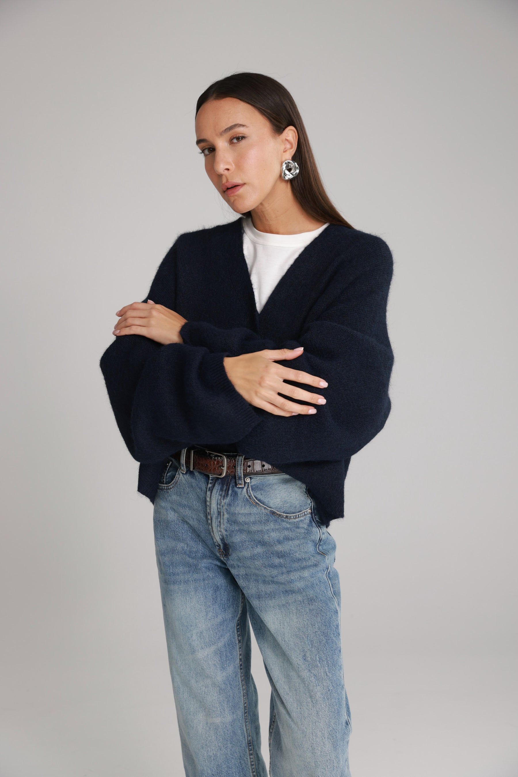 סוודר שרלוט נייבי