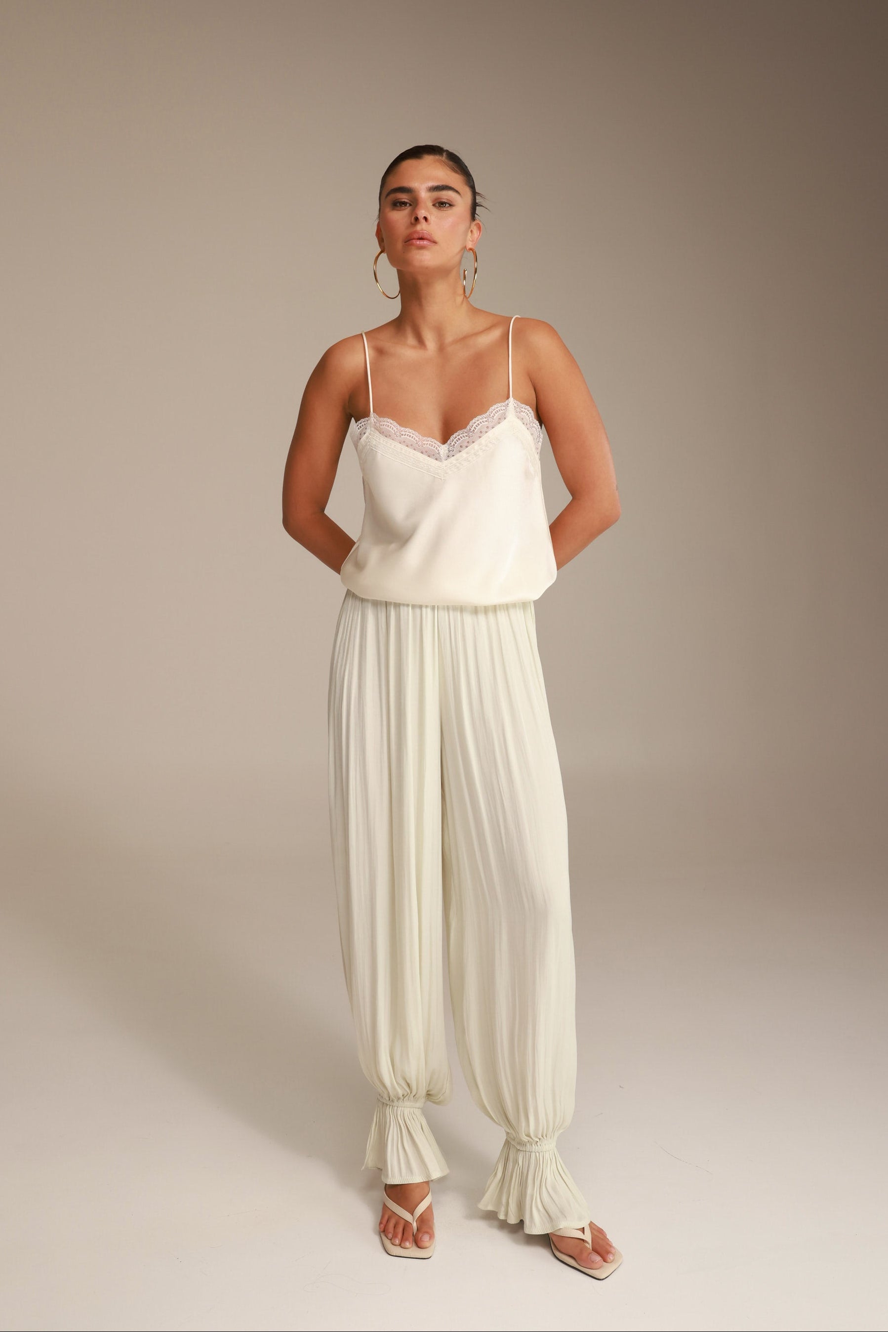 גופיית רוסליה שמנת