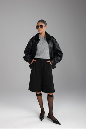 סוודר מולי אפור