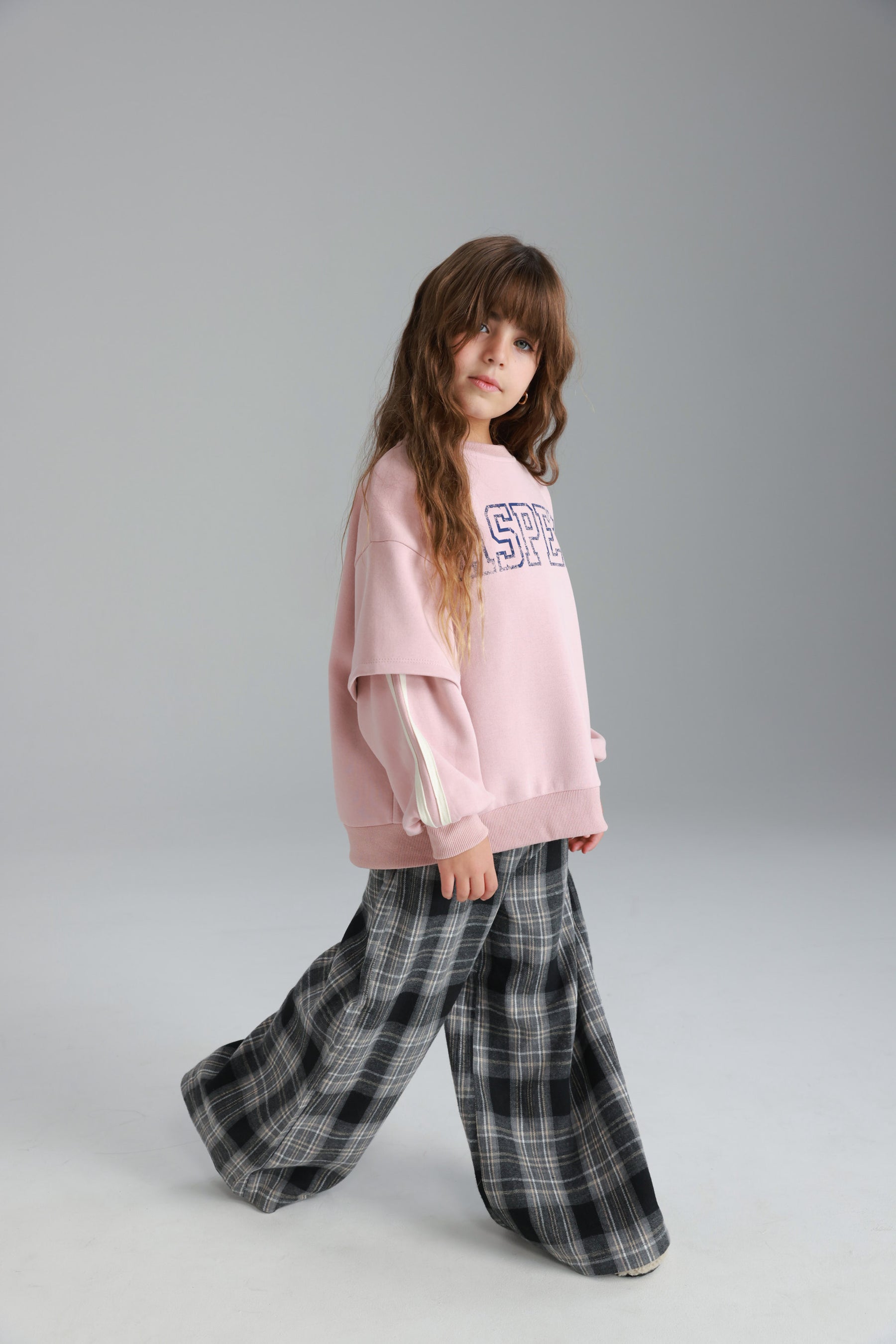 סוויטשירט אנני ורוד