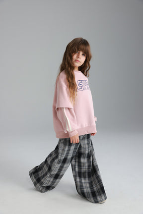 סוויטשירט אנני ורוד