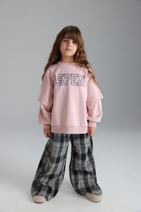 סוויטשירט אנני ורוד