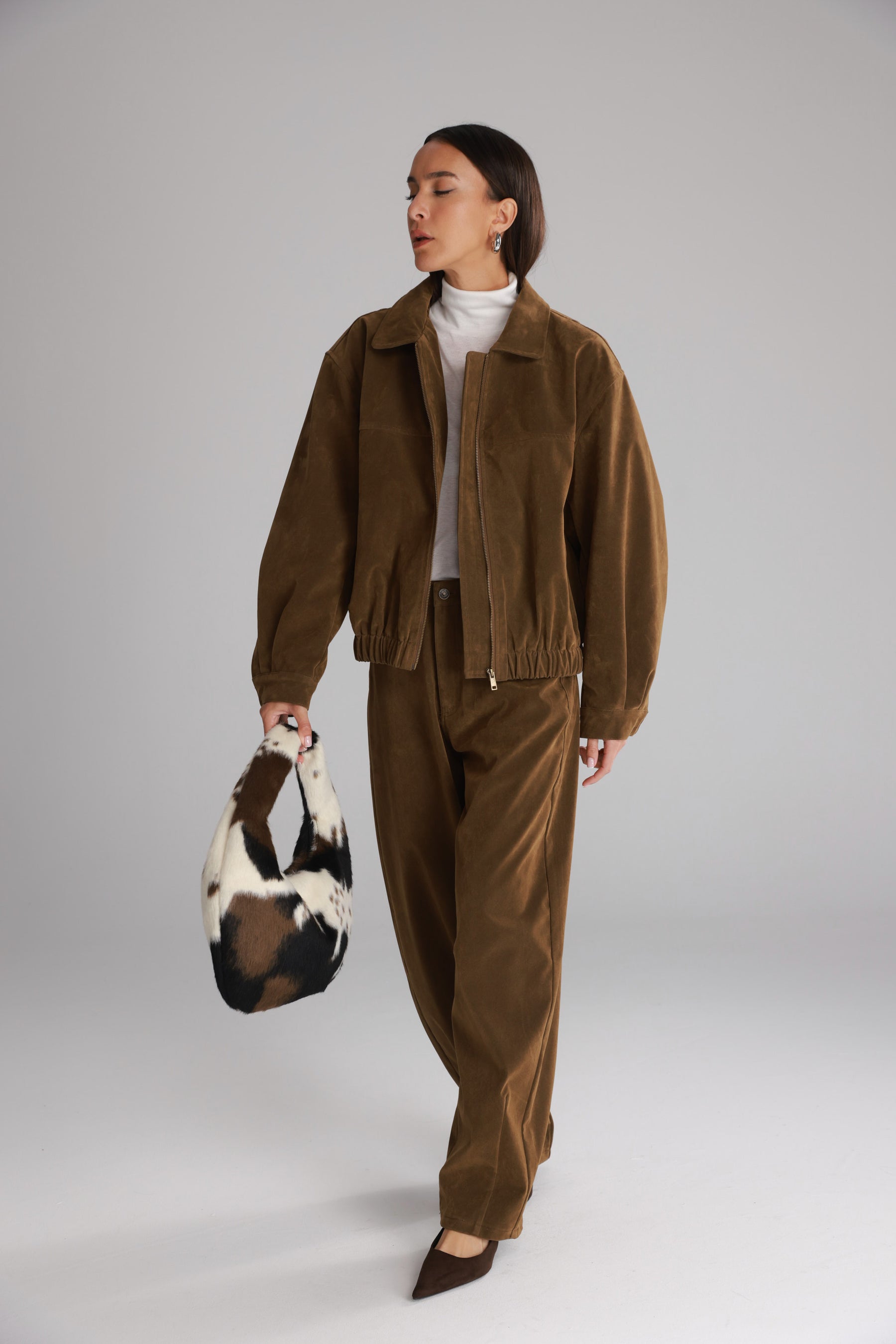 תיק אנג'לינה Animal print