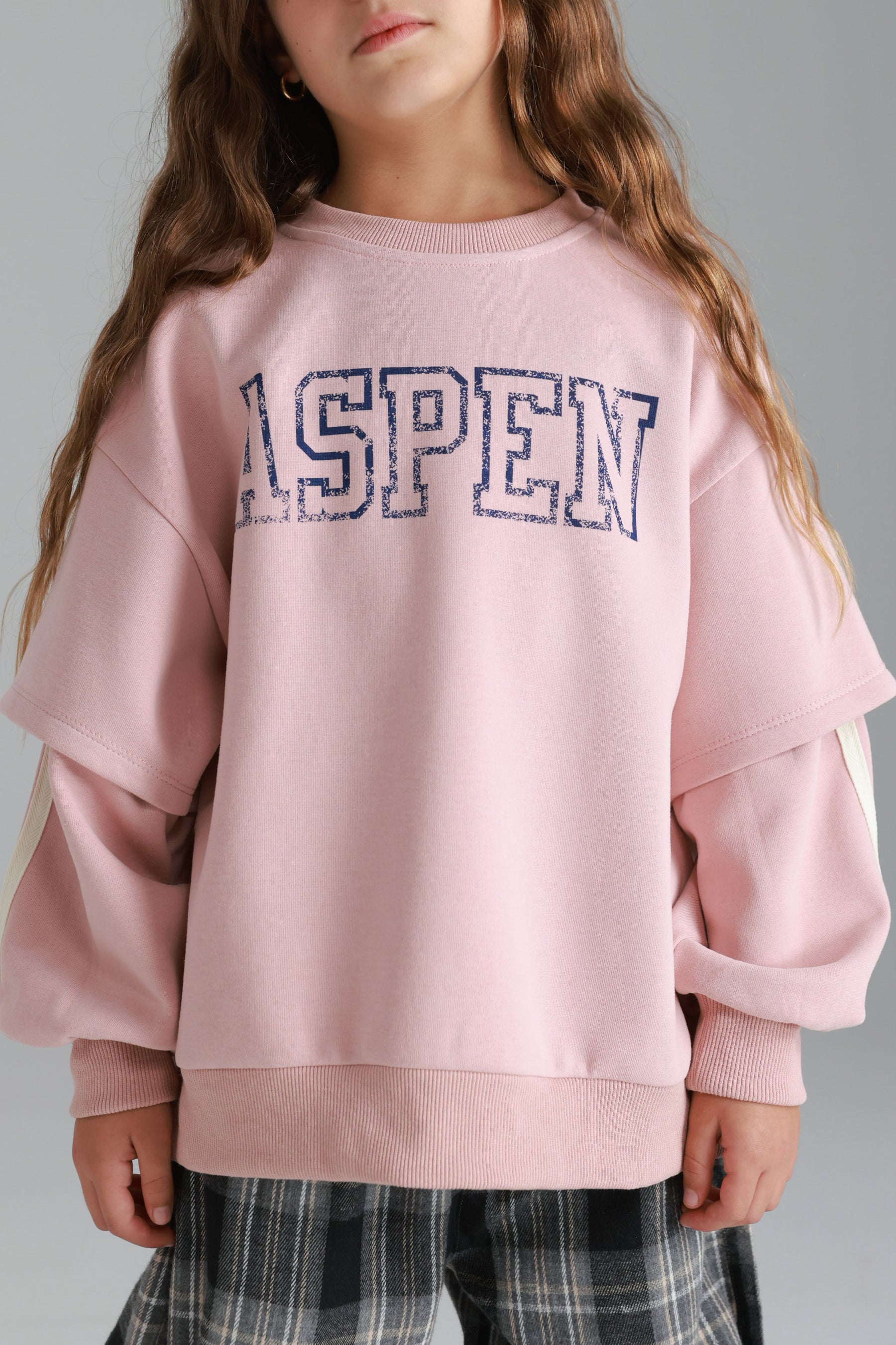 סוויטשירט אנני ורוד