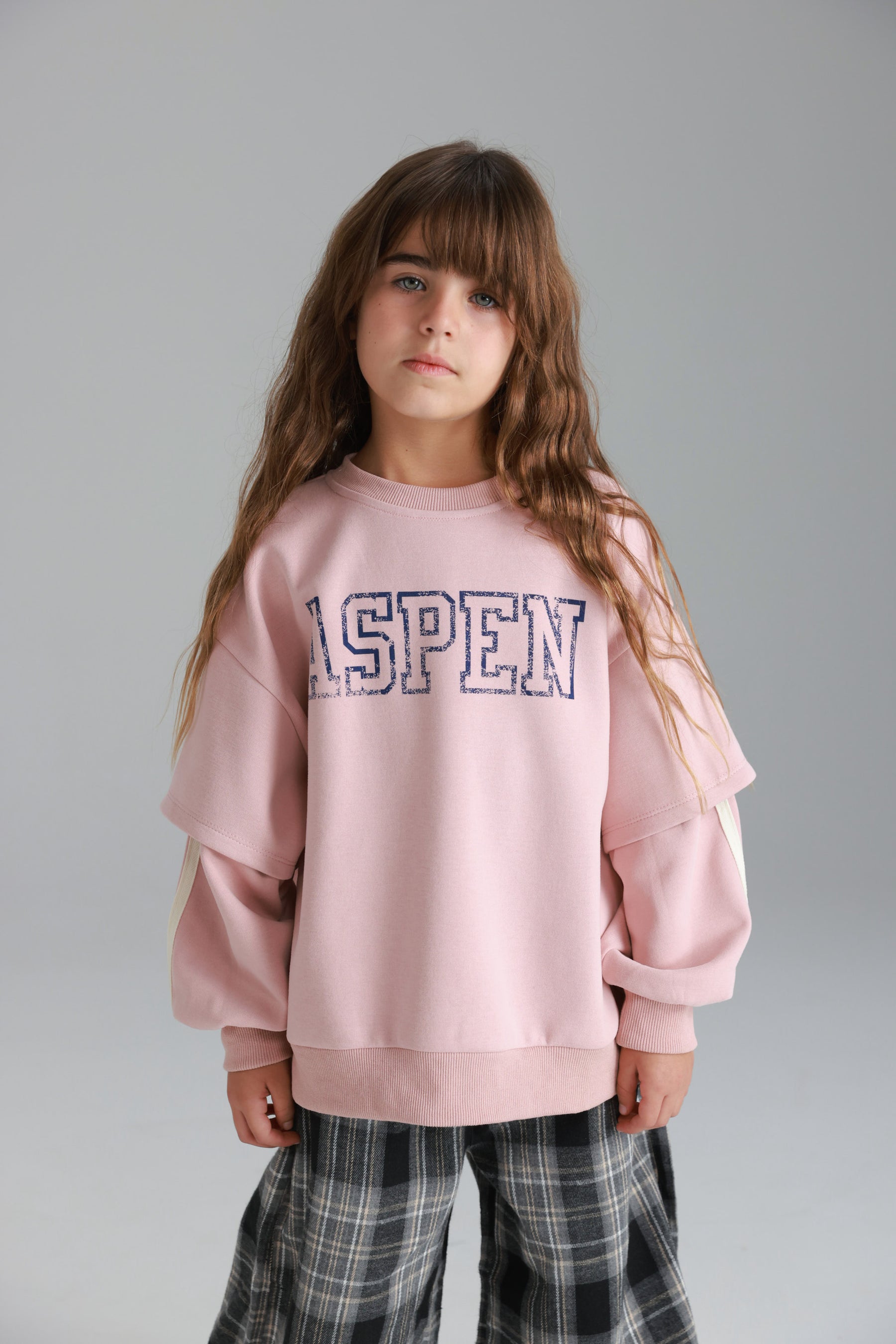 סוויטשירט אנני ורוד