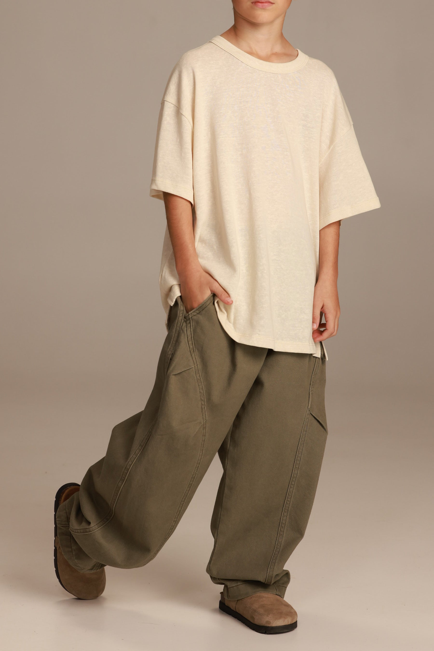 חולצת אלארי שמנת