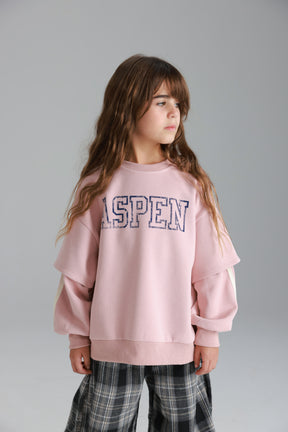 סוויטשירט אנני ורוד