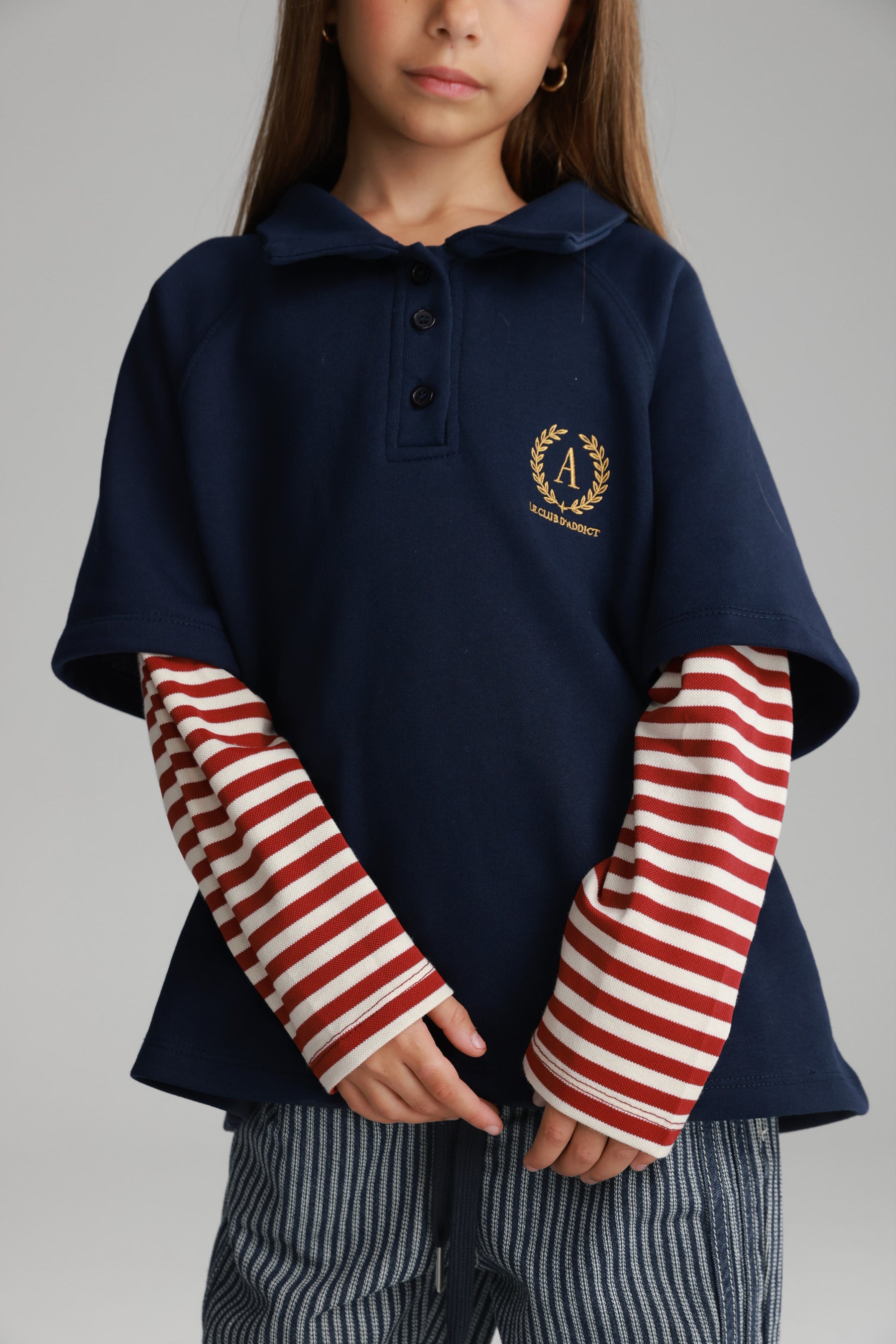 חולצת מרגו נייבי