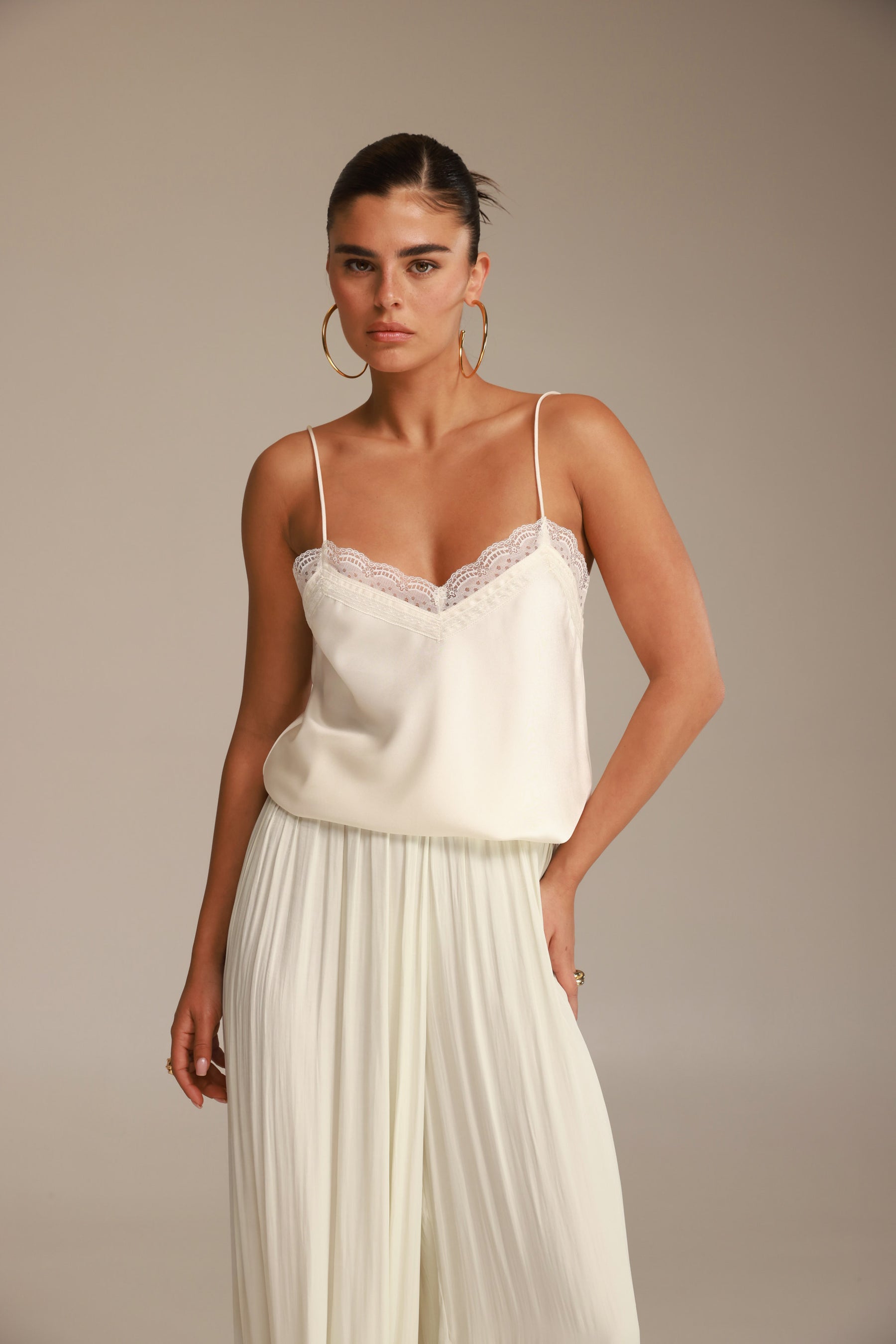 גופיית רוסליה שמנת