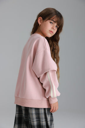 סוויטשירט אנני ורוד