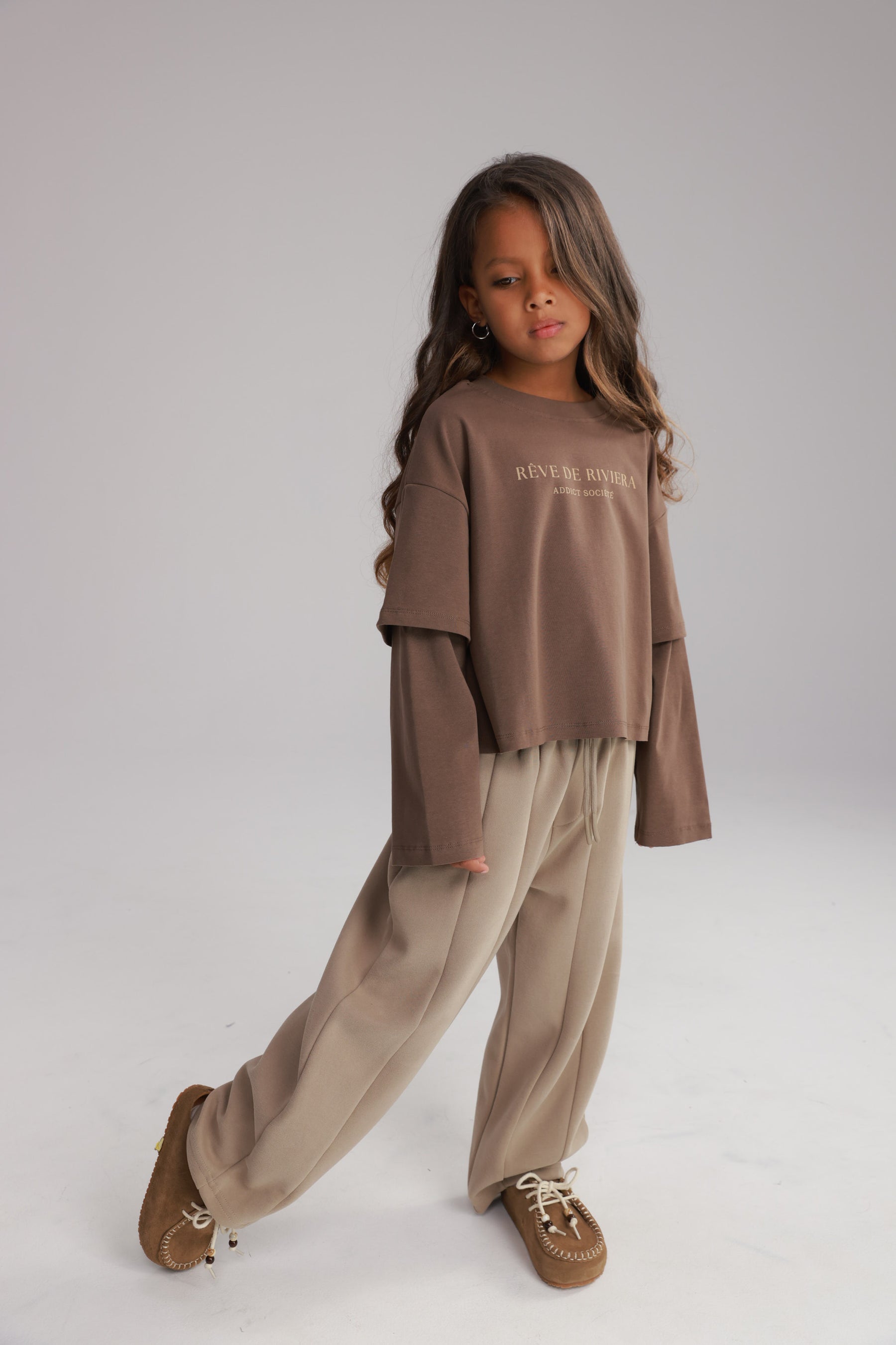 חולצת מוני חומה