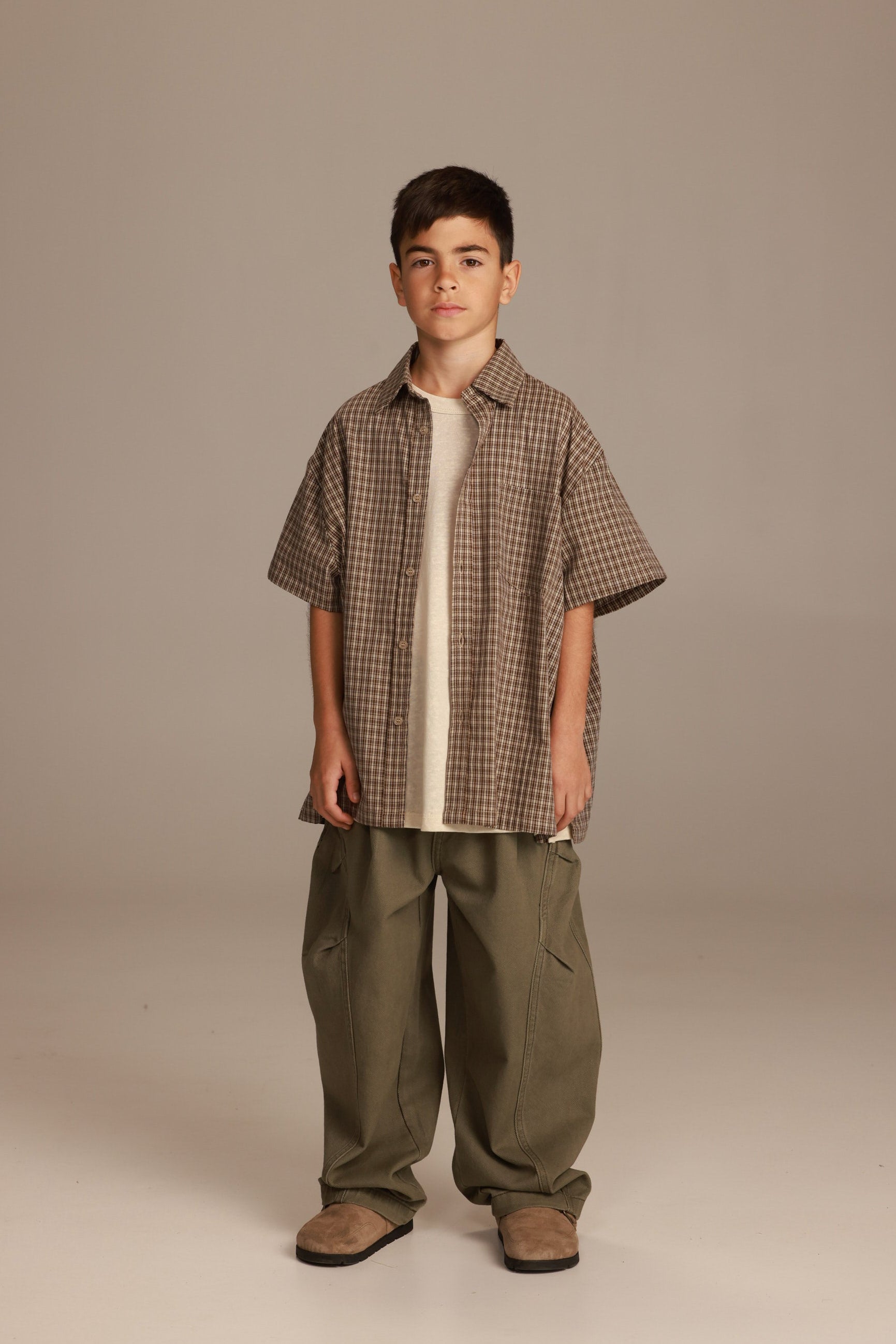 מכנסי ג'ינס מילפי חאקי