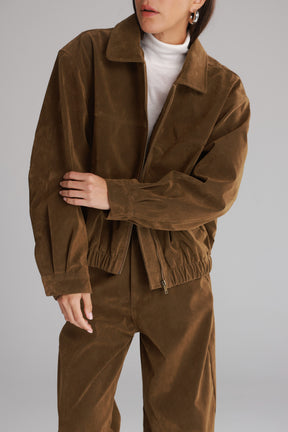 ג'קט בומבר דאלי חום בהיר