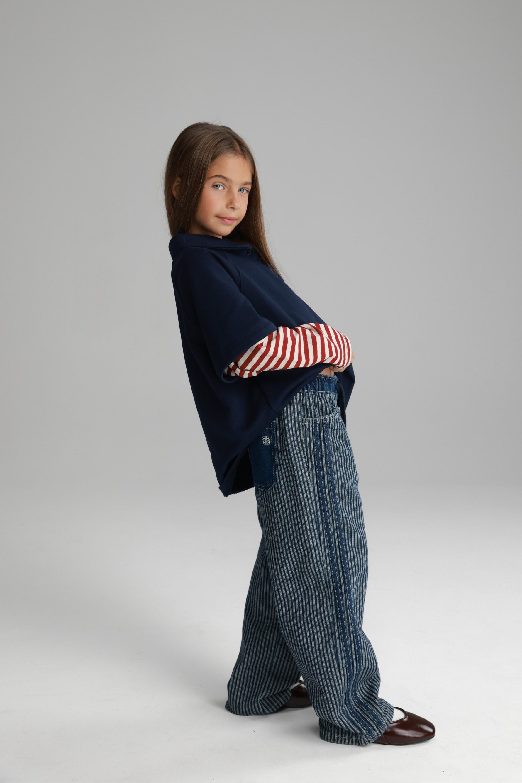 חולצת מרגו נייבי