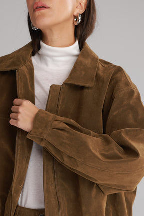 ג'קט בומבר דאלי חום בהיר