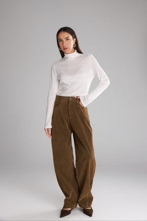 מכנסי דאלי חום בהיר