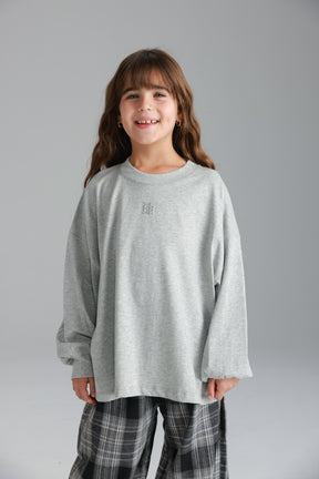 חולצת סנטי אפורה