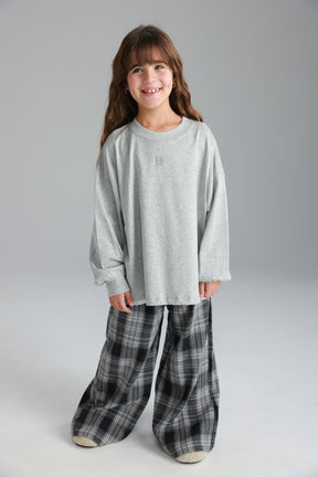 חולצת סנטי אפורה