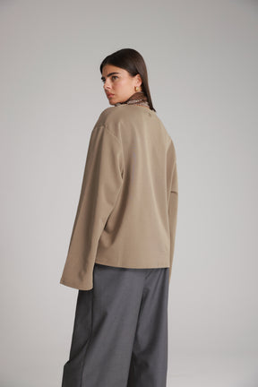 חולצת פרטון חאקי