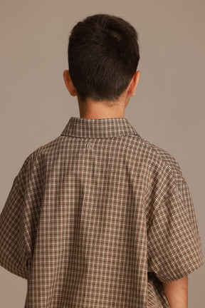 חולצת אודל מכופתרת חאקי