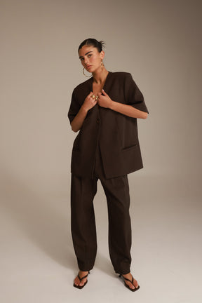 מכנסי אלכסנדרה חומים