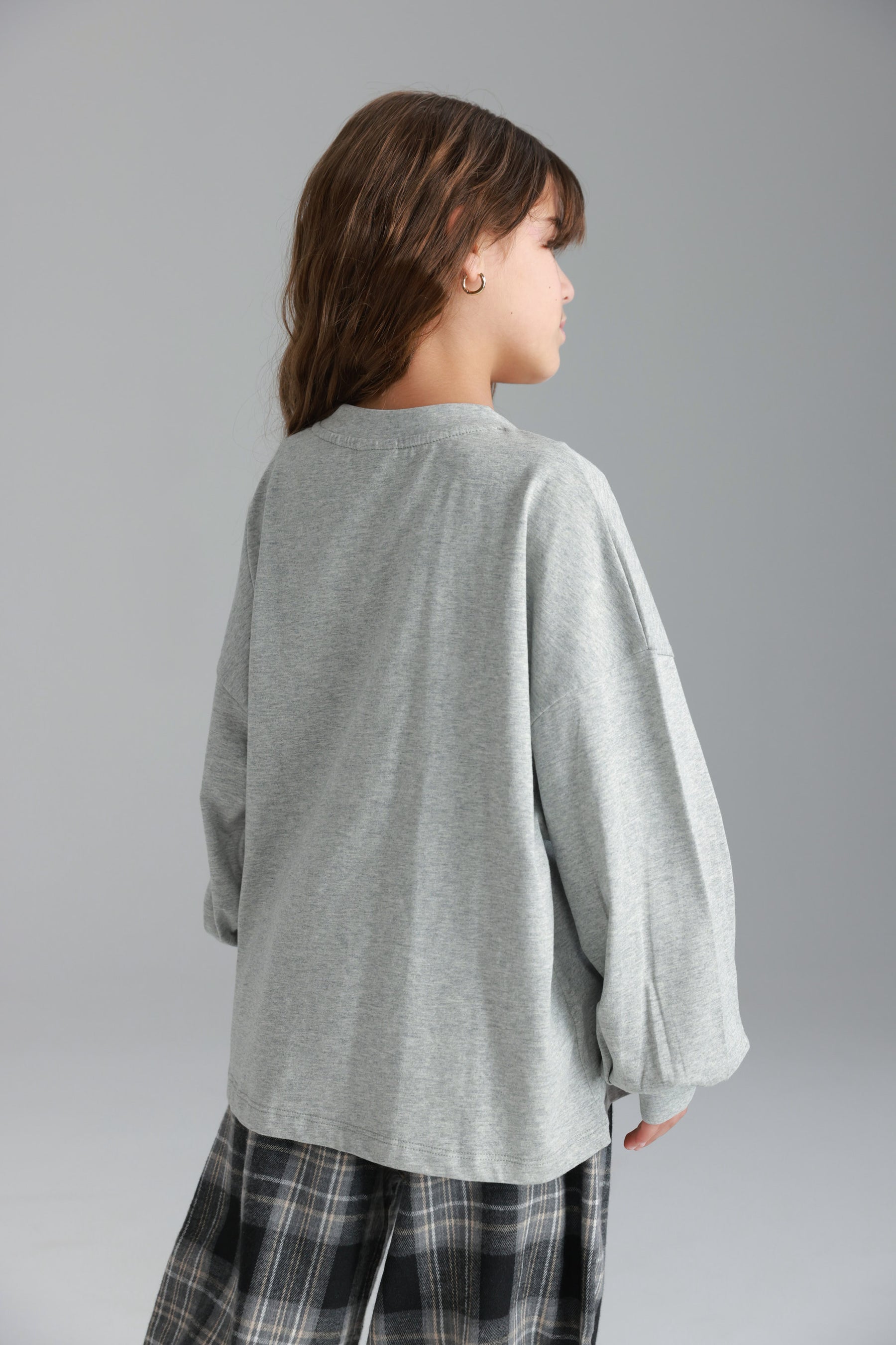 חולצת סנטי אפורה