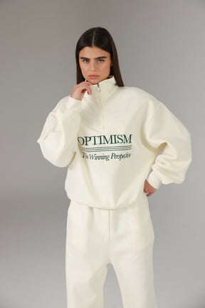 חליפת סאן שמנת