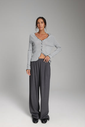 מכנסי קתרין אפורים