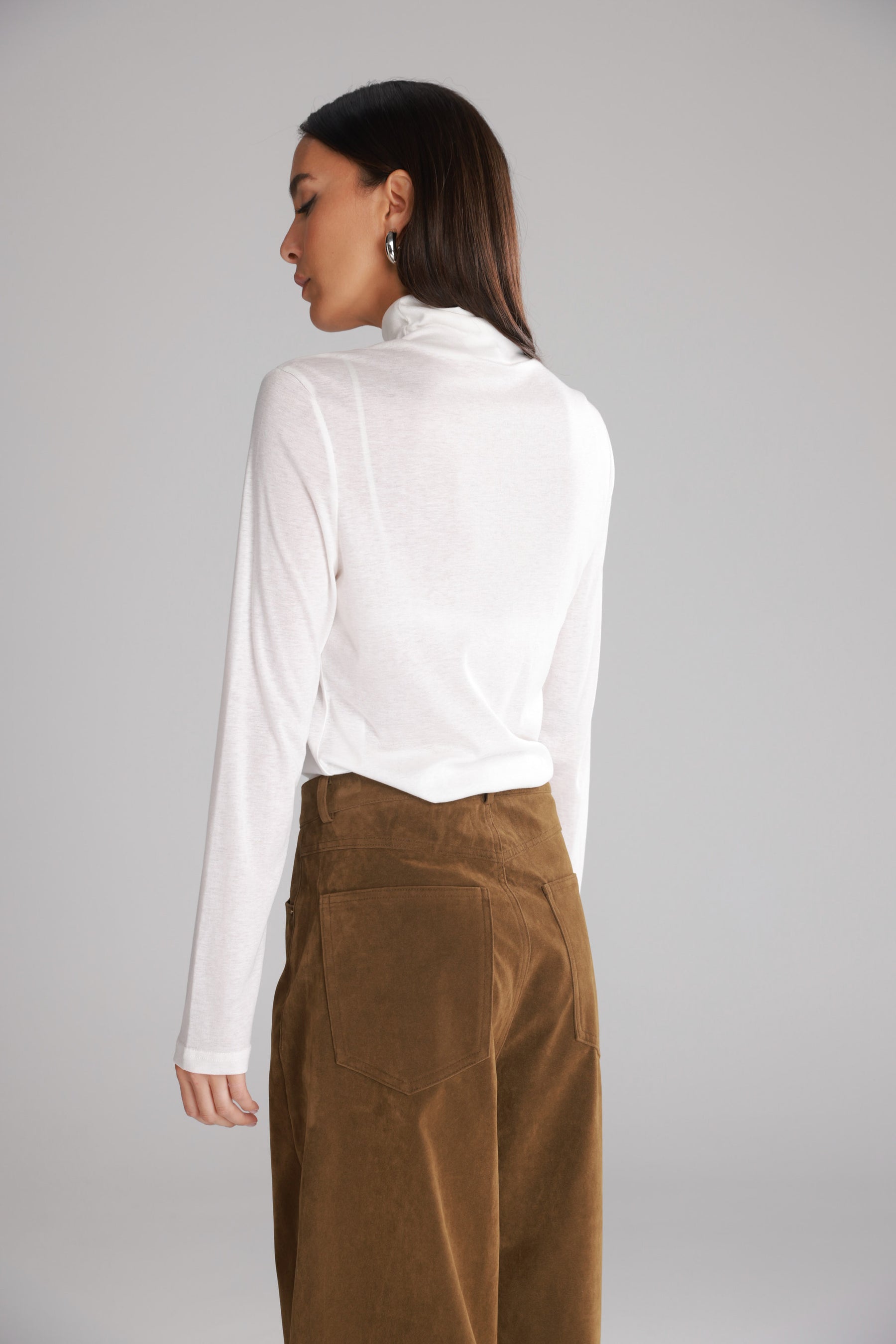 חולצת גולף בריאנה לבנה