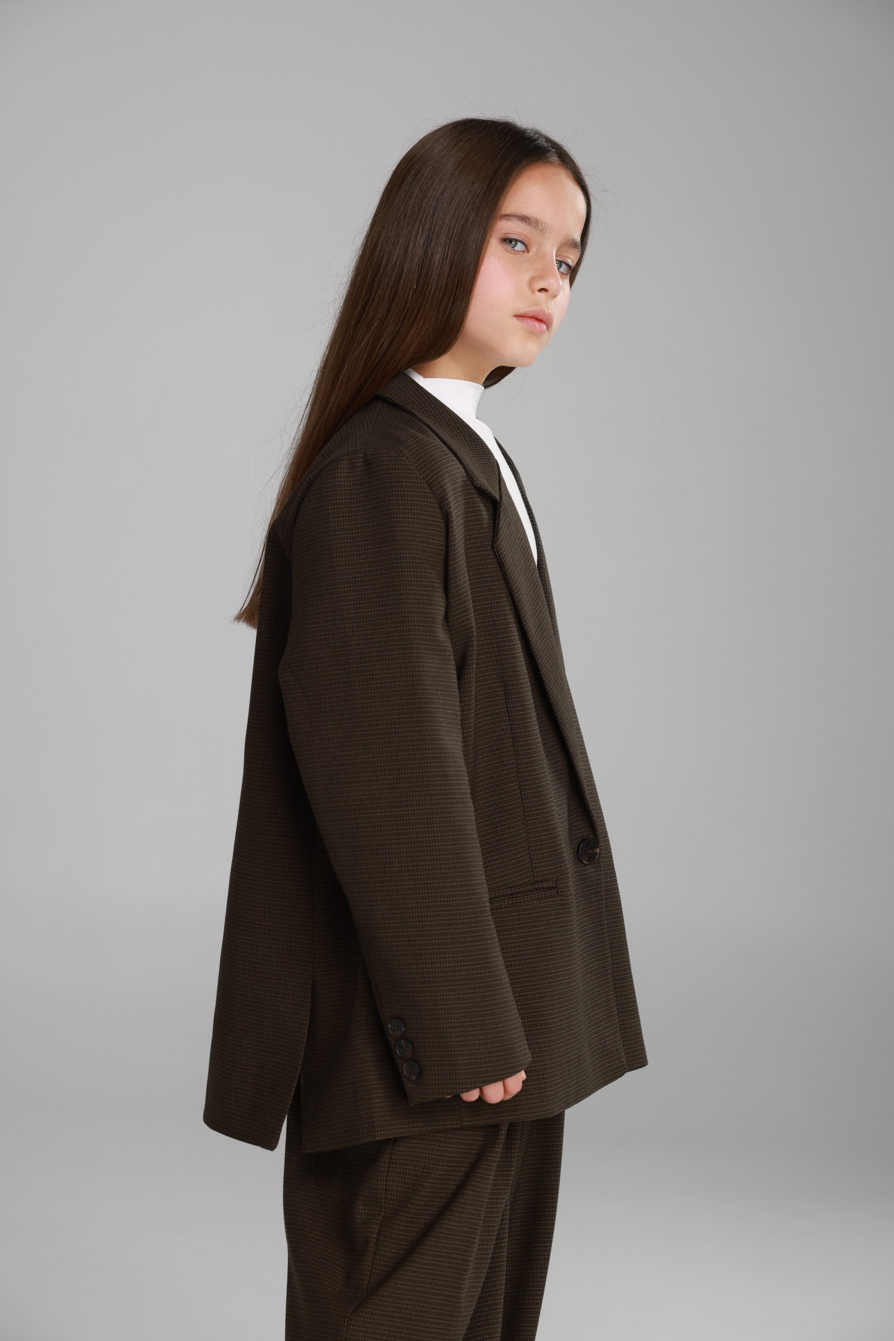 בלייזר לואיסנה משובץ