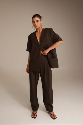 מכנסי אלכסנדרה חומים