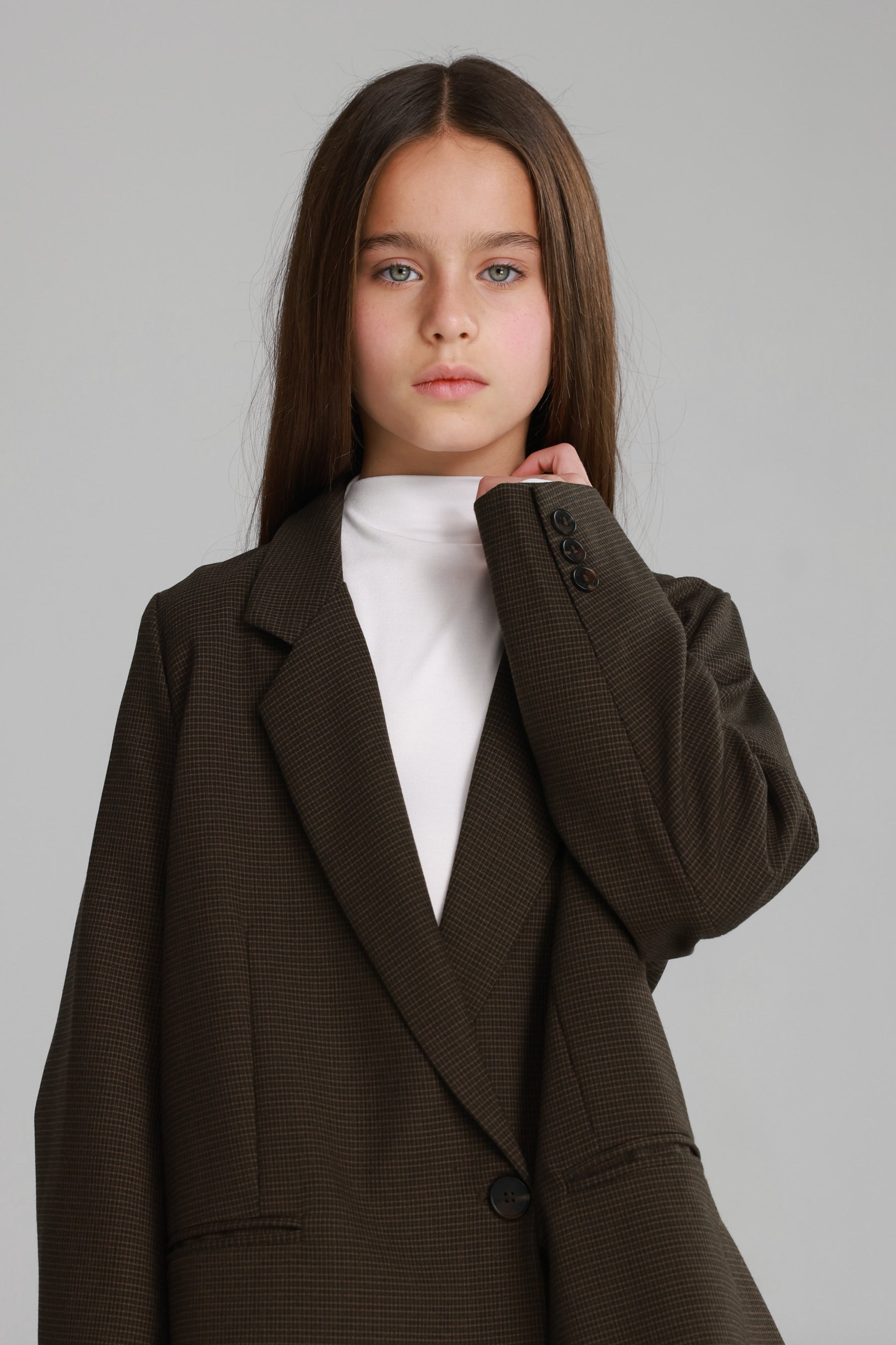 בלייזר לואיסנה משובץ