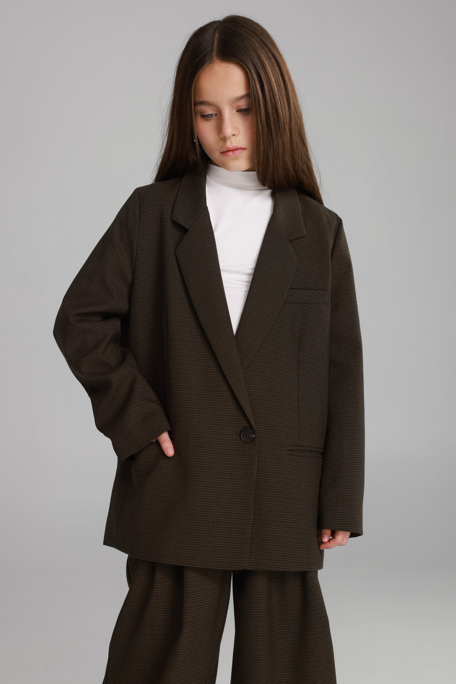 בלייזר לואיסנה משובץ