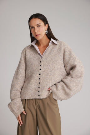 סוודר שרלוט בז'