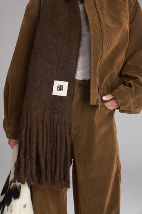 צעיף ננסי חום