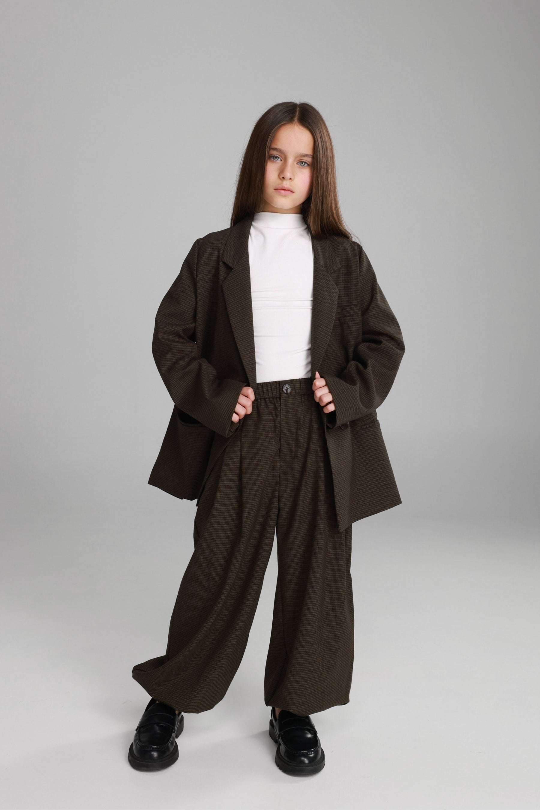 מכנסי לואיסנה משובצים