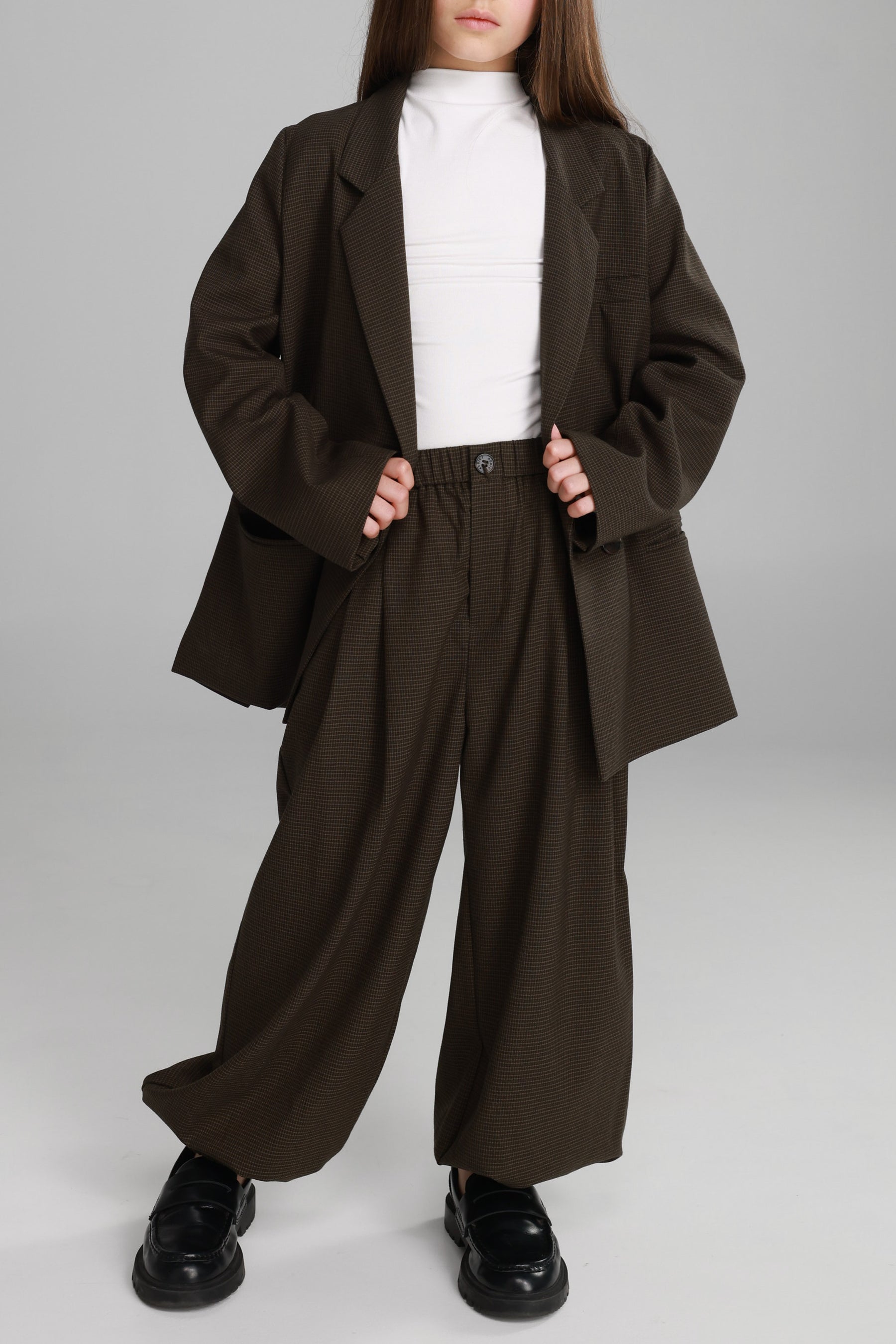 מכנסי לואיסנה משובצים