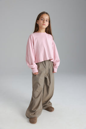 חולצת רייני ורודה