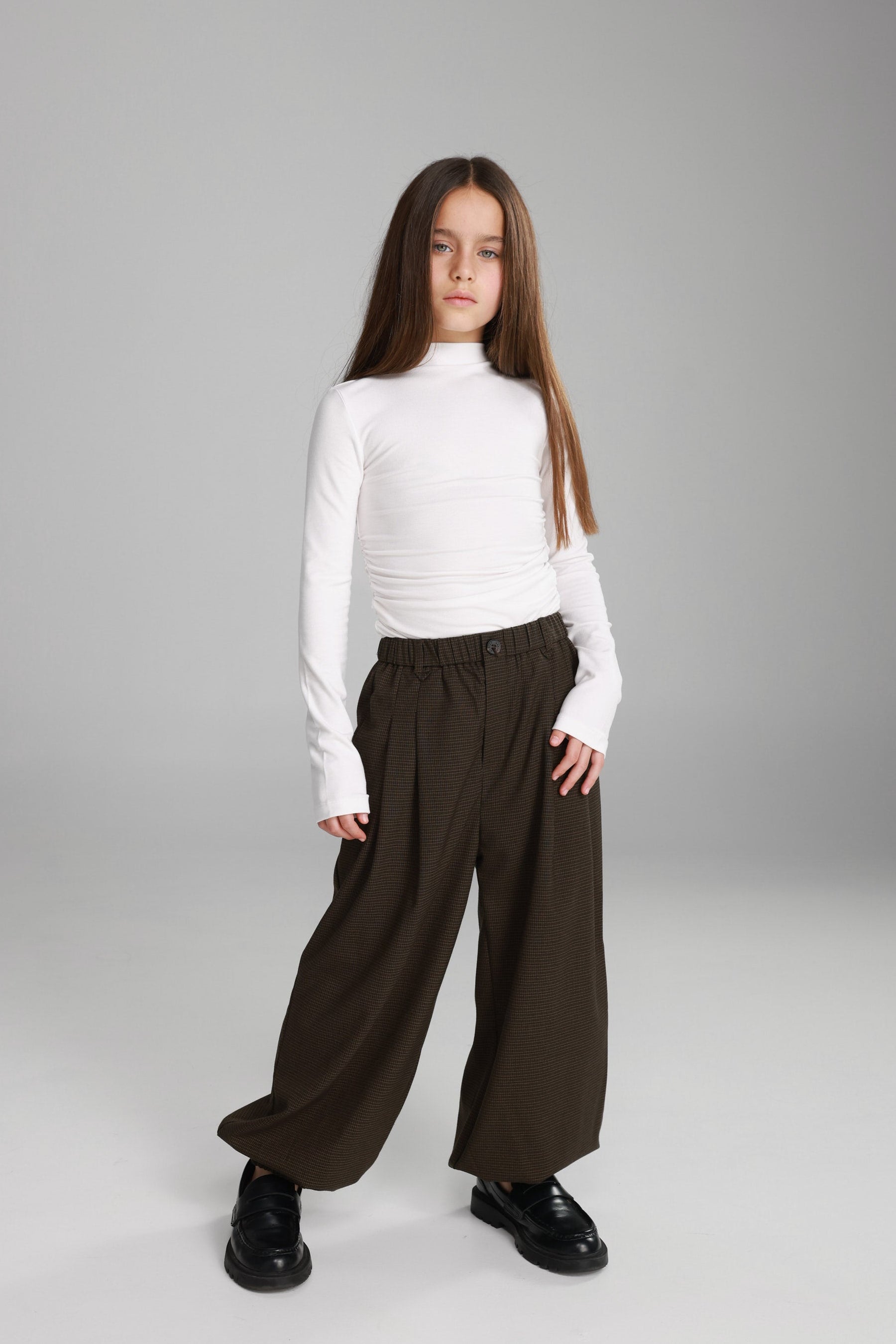 מכנסי לואיסנה משובצים