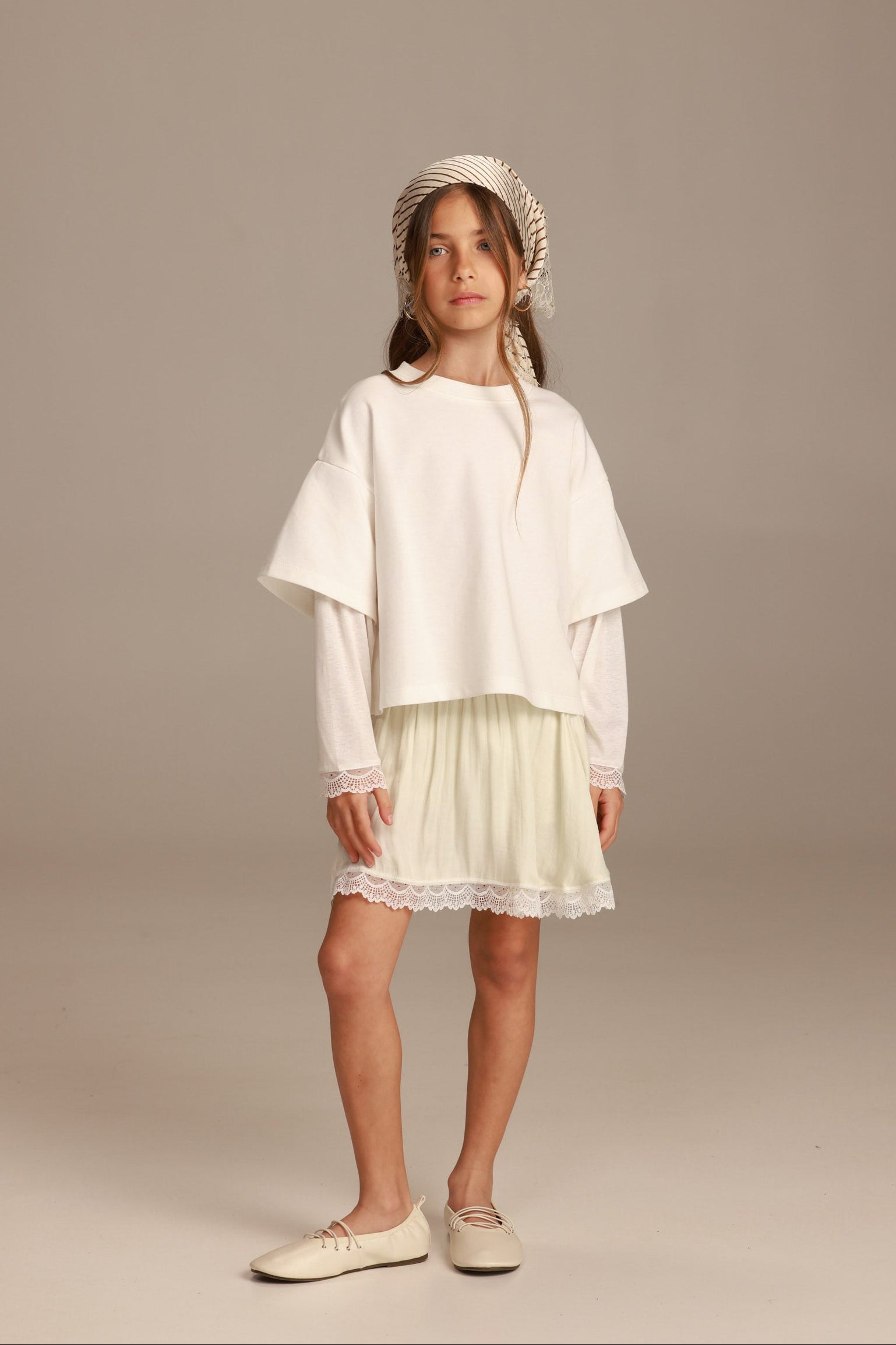 חצאית אנטונלה שמנת