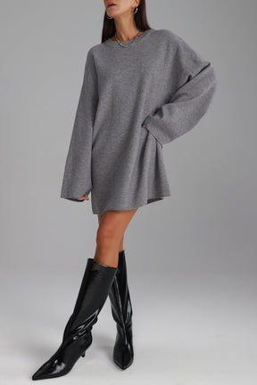 שמלת אנריקה אפורה