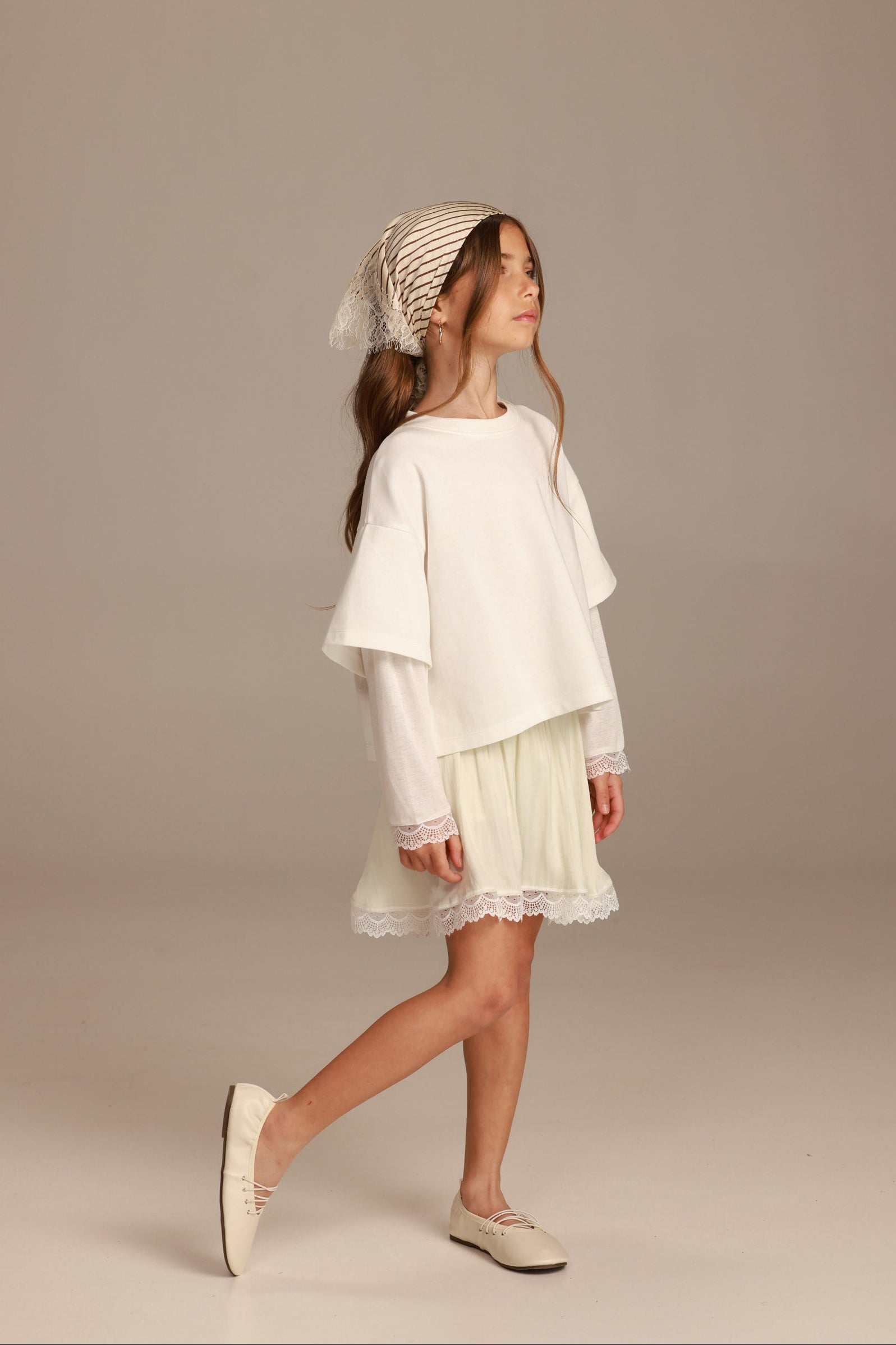 חצאית אנטונלה שמנת